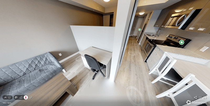 Spacious 1 Bed 1 Bath Studio  - 250 Albert Street, Waterloo