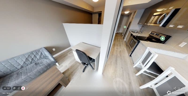 Spacious 1 bed 1 bath studio 